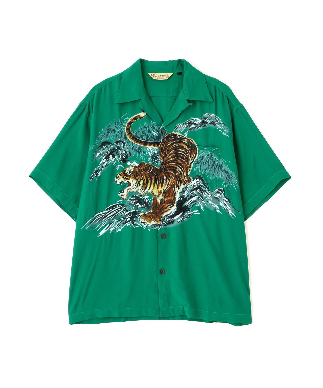 HDSON　シャツ TIGER RAYON SHIRT/タイガー レーヨン シャツ | Schott（ショット
