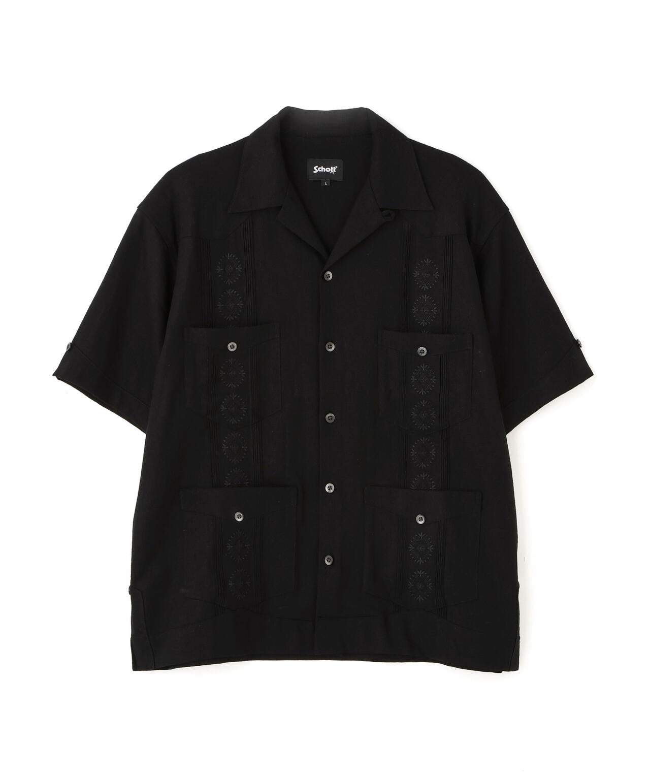 LINEN GUAYABERA SHIRT/リネン キューバシャツ | Schott（ショット