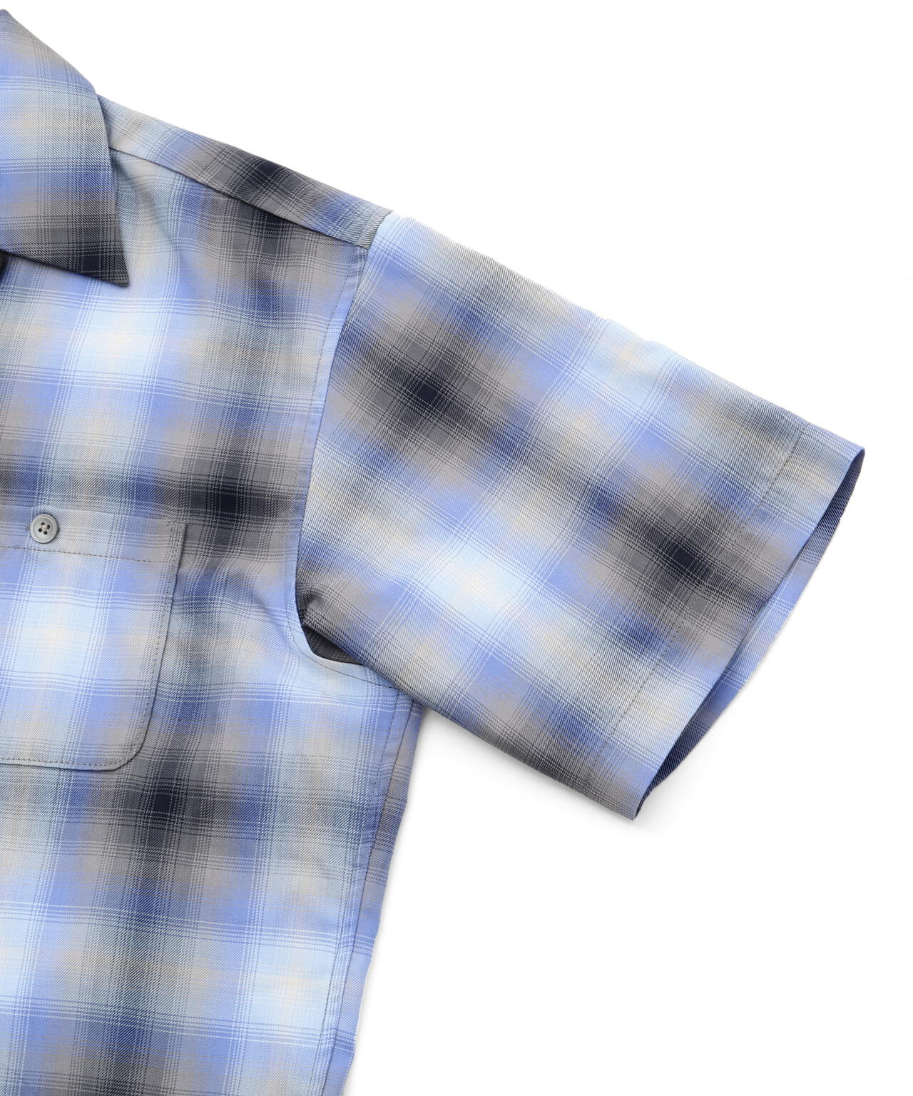 OMBRE SS SHIRT/オンブレ 半袖シャツ | Schott（ショット） ｜【公式