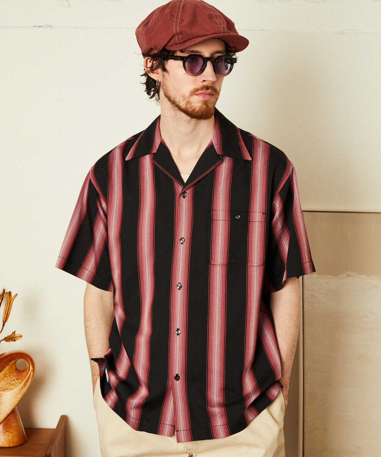 schott 半袖シャツ STRIPE SS SHIRT/ストライプ 半袖 シャツ | Schott（ショット