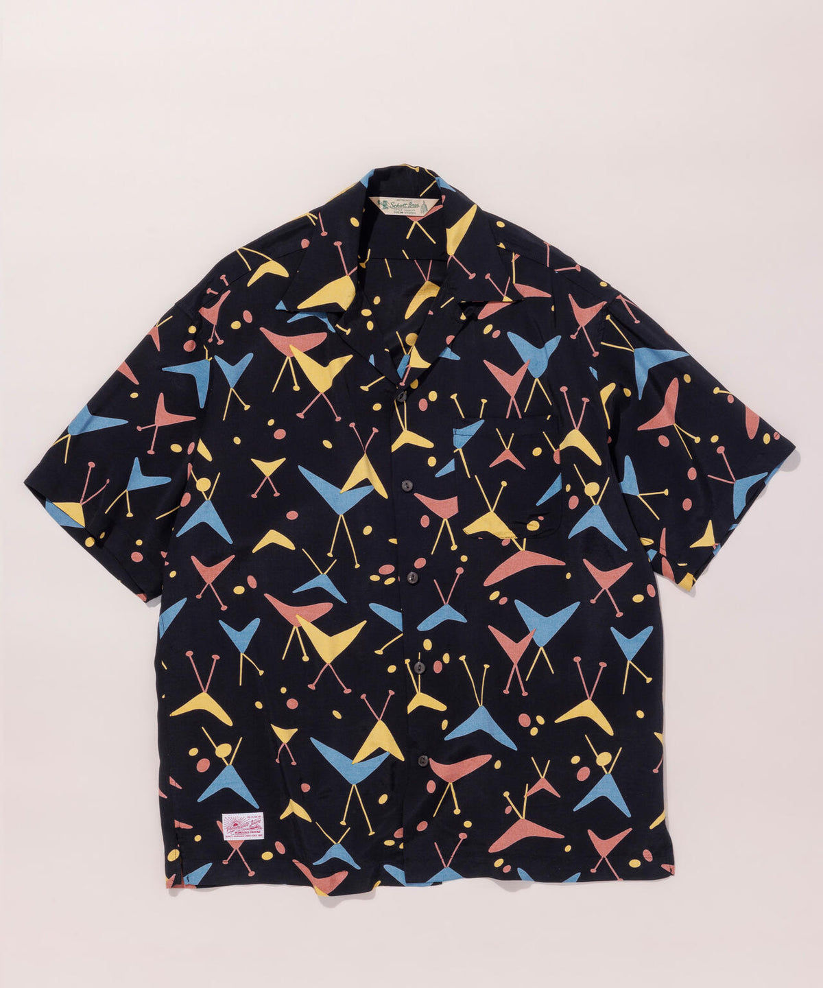PJ/×パイナップルジュース/ATOMIC RAYON SHIRT/アトミック レーヨン 