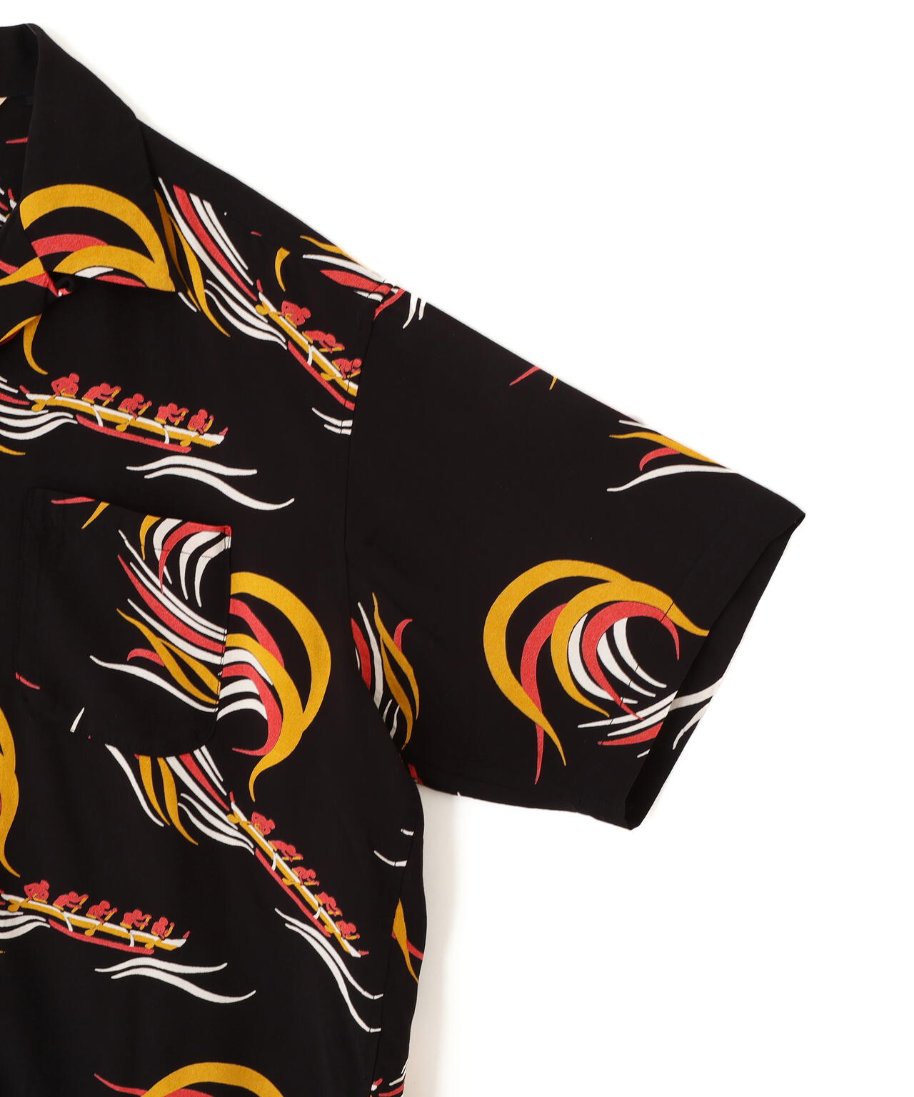 ×PJ/×パイナップルジュース/BOAT RAYON SHIRT/ボート レーヨン シャツ
