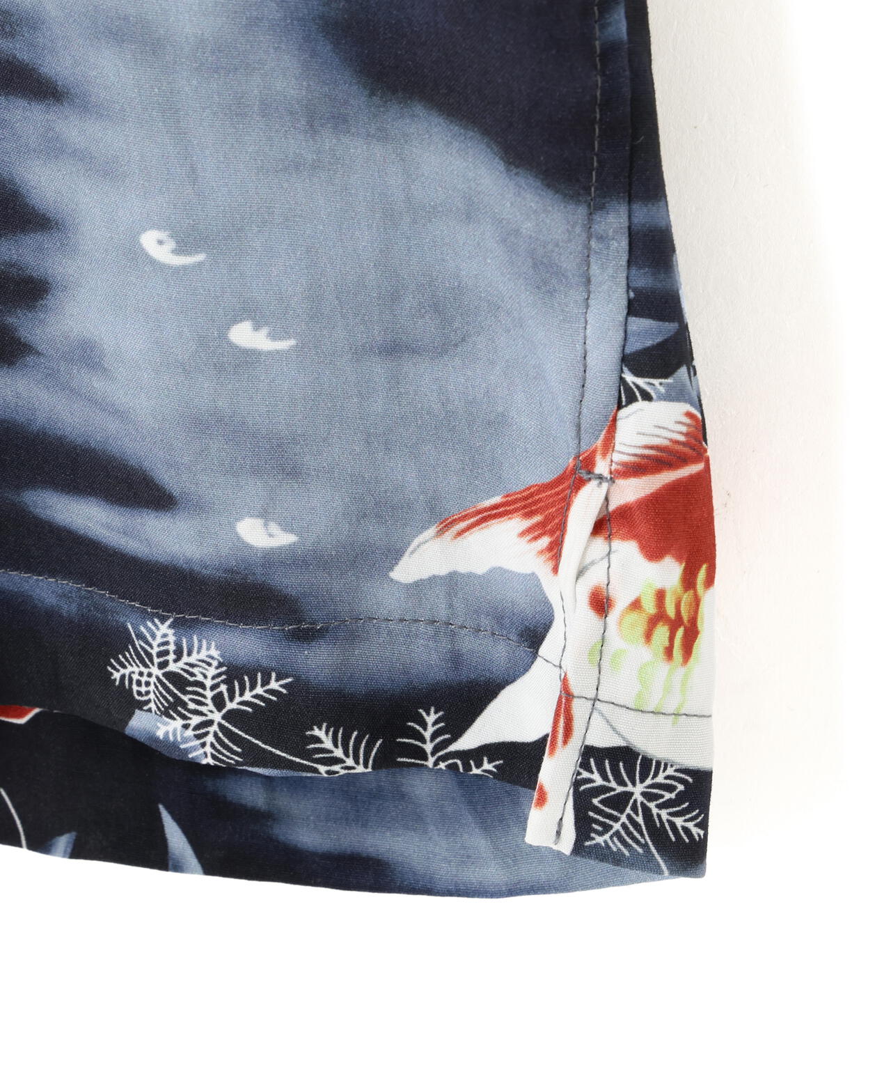 ×PJ/×パイナップルジュース/GOLDFISH RAYON SHIRT/ゴールドフィッシュ レーヨン シャツ