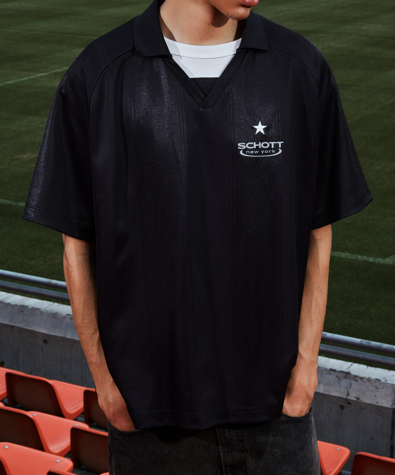 BLACK SHEEP GAME SHIRT/ブラックシープ ゲームシャツ | Schott