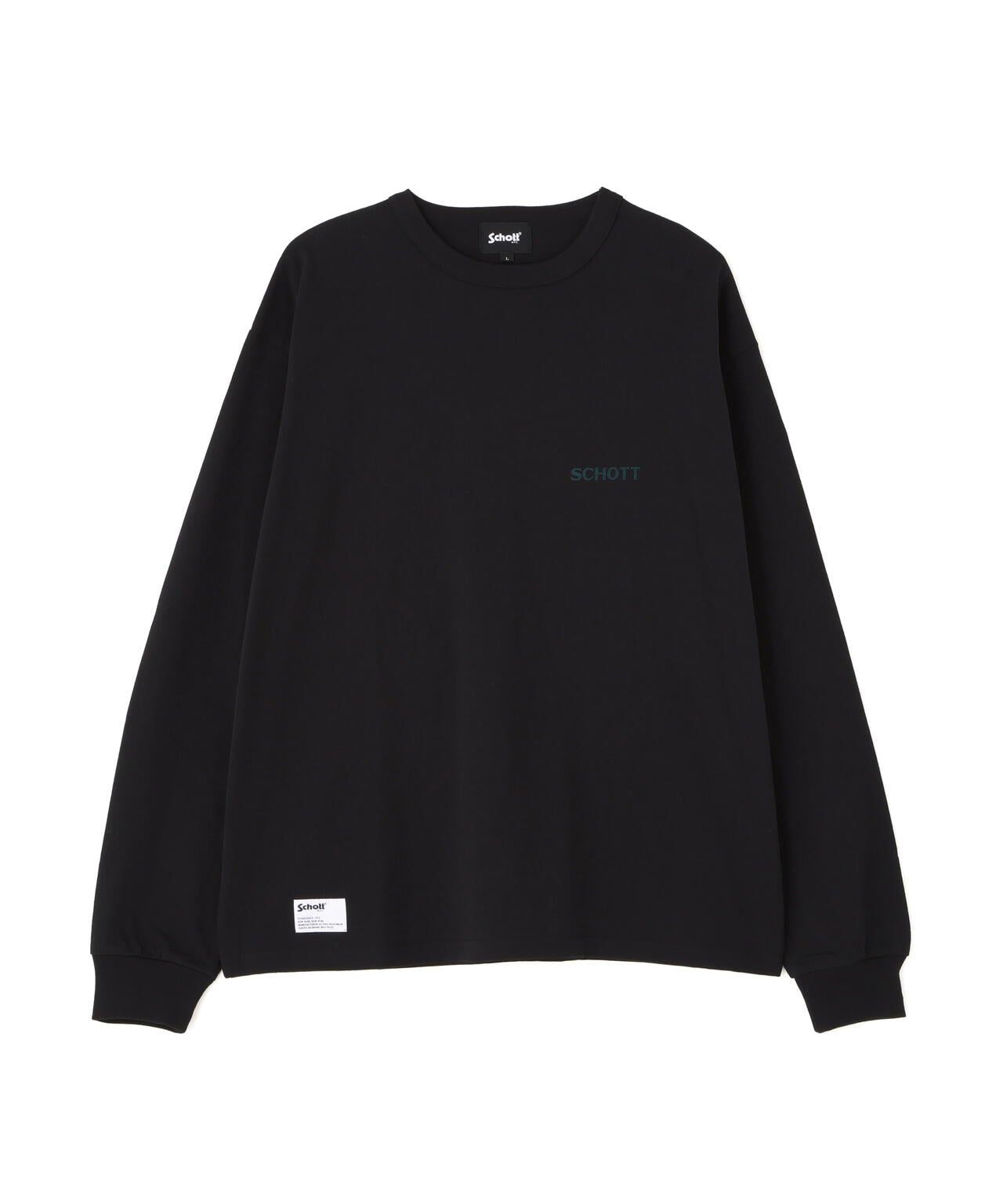 LS CIRCLE LOGO T-SHIRT/サークルログ ロンT | Schott（ショット