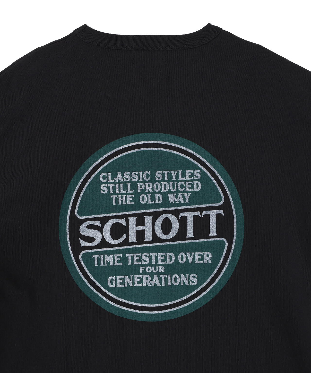 LS CIRCLE LOGO T-SHIRT/サークルログ ロンT | Schott（ショット
