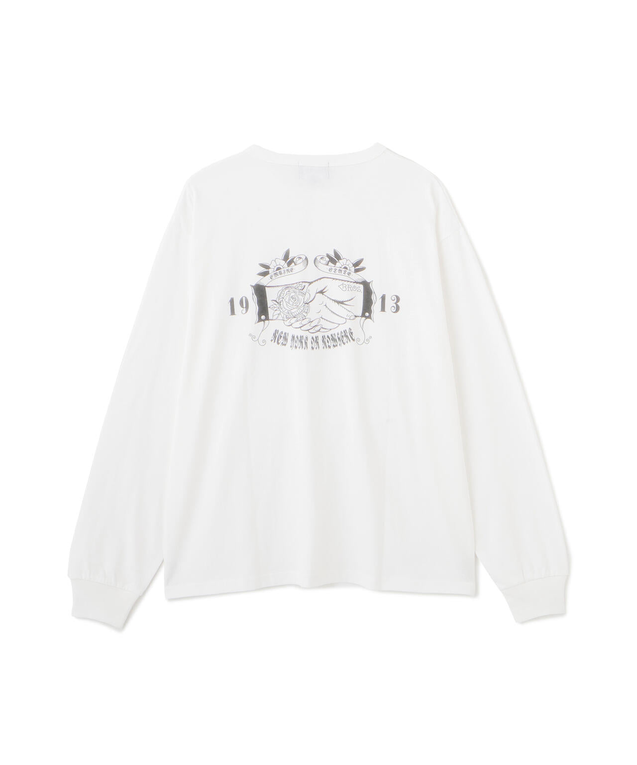 【限定完売品】 Schott シェイクハンド ヘンリーロンT ベージュ Mサイズ SHAKEHAND HENLEY LS T-SHIRT/シェイクハンド ヘンリーロンT | Schott