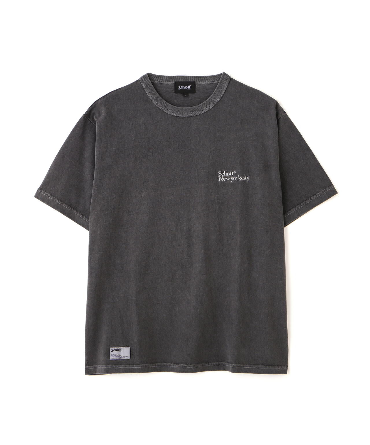 【schott】Souvenir shirt U.S.S New york US Navy Cartoon khaki t-shirt - TSPARKSLEY | Schott NYC®