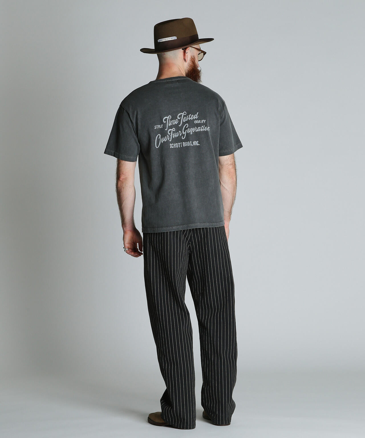 TIME TESTED OVER FOUR GENERATIONS EMB. HENLEY T-SHIRT/刺繍