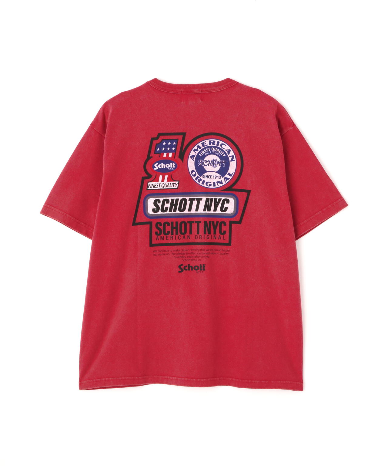 MANY PIECES T-SHIRT/メニー ピーシーズ Tシャツ | Schott（ショット