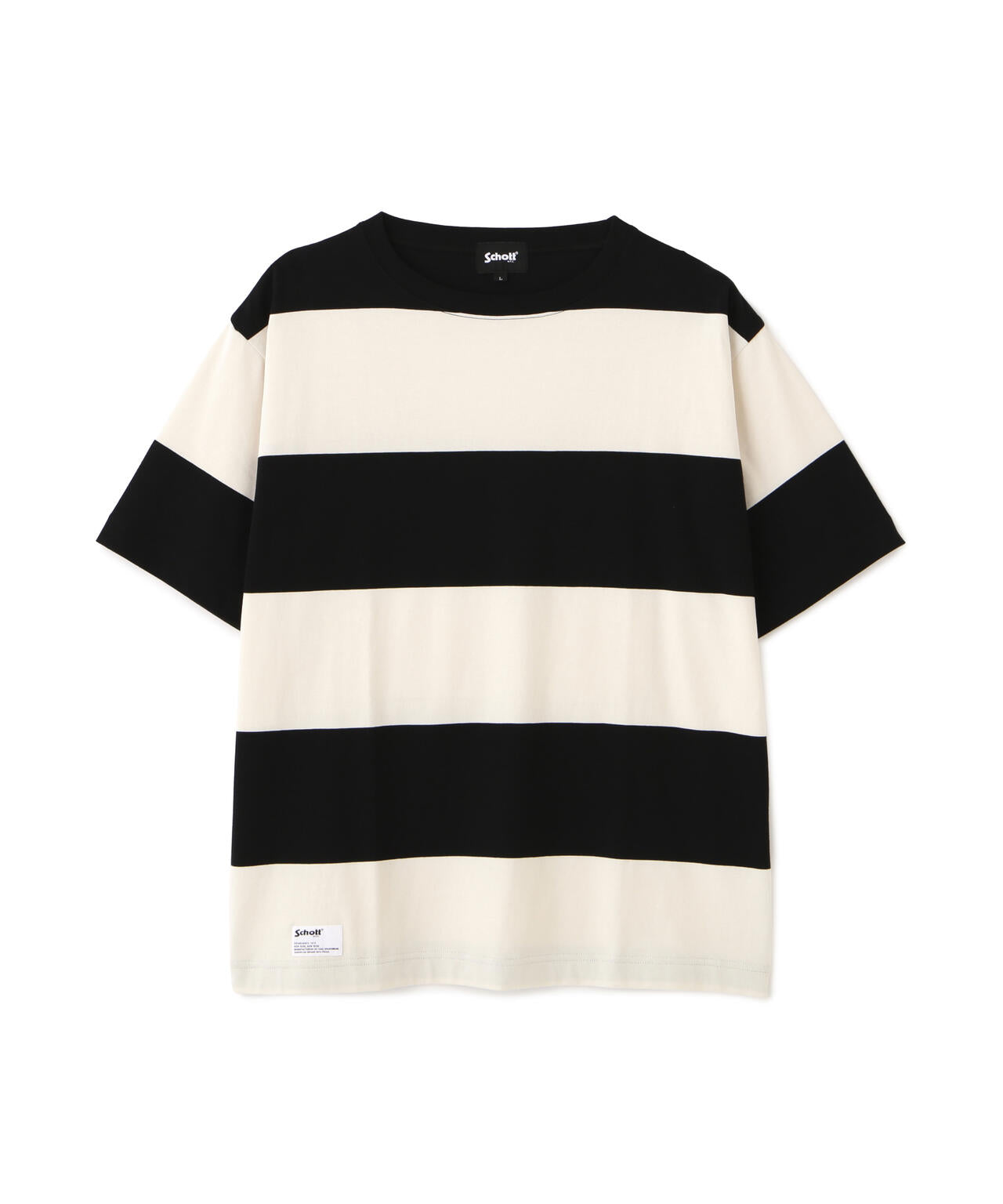 DeuxiemeClasse ワイドボーダーTシャツ WIDE BORDER T-SHIRT/ワイドボーダー Tシャツ | Schott（ショット