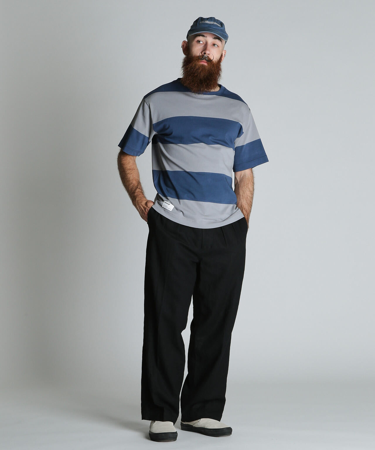 WIDE BORDER T-SHIRT/ワイドボーダー Tシャツ | Schott（ショット