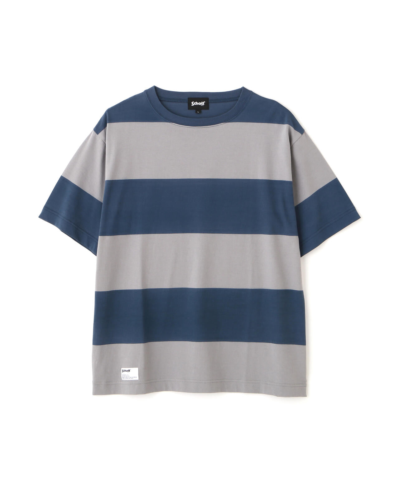 WIDE BORDER T-SHIRT/ワイドボーダー Tシャツ | Schott（ショット