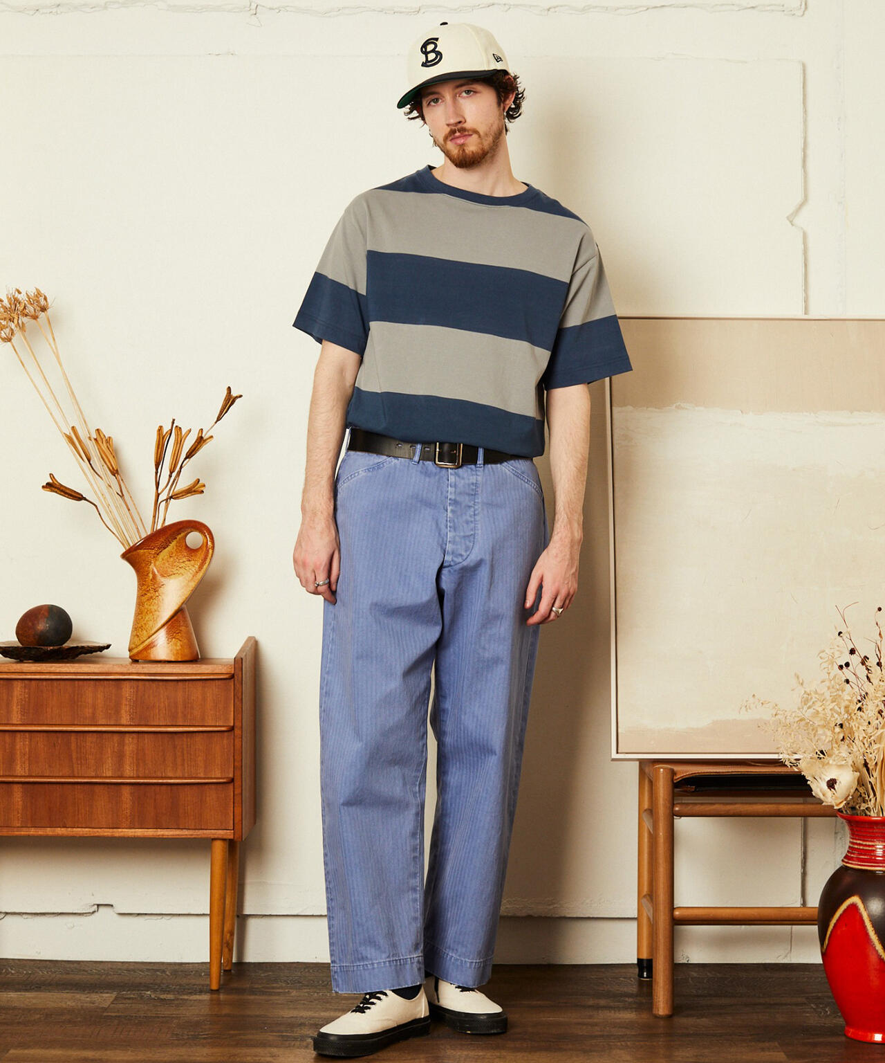 WIDE BORDER T-SHIRT/ワイドボーダー Tシャツ | Schott（ショット