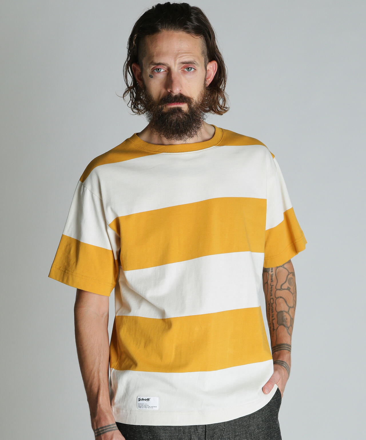 WIDE BORDER T-SHIRT/ワイドボーダー Tシャツ