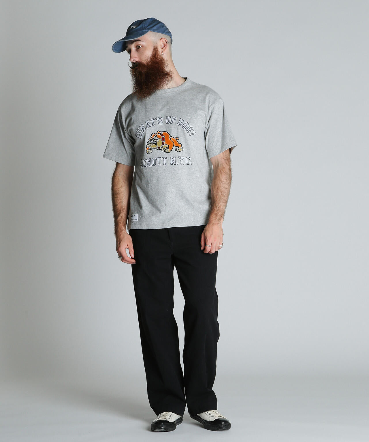 WHAT'S UP DOG T-SHIRT/ワッツアップ ドッグ Tシャツ