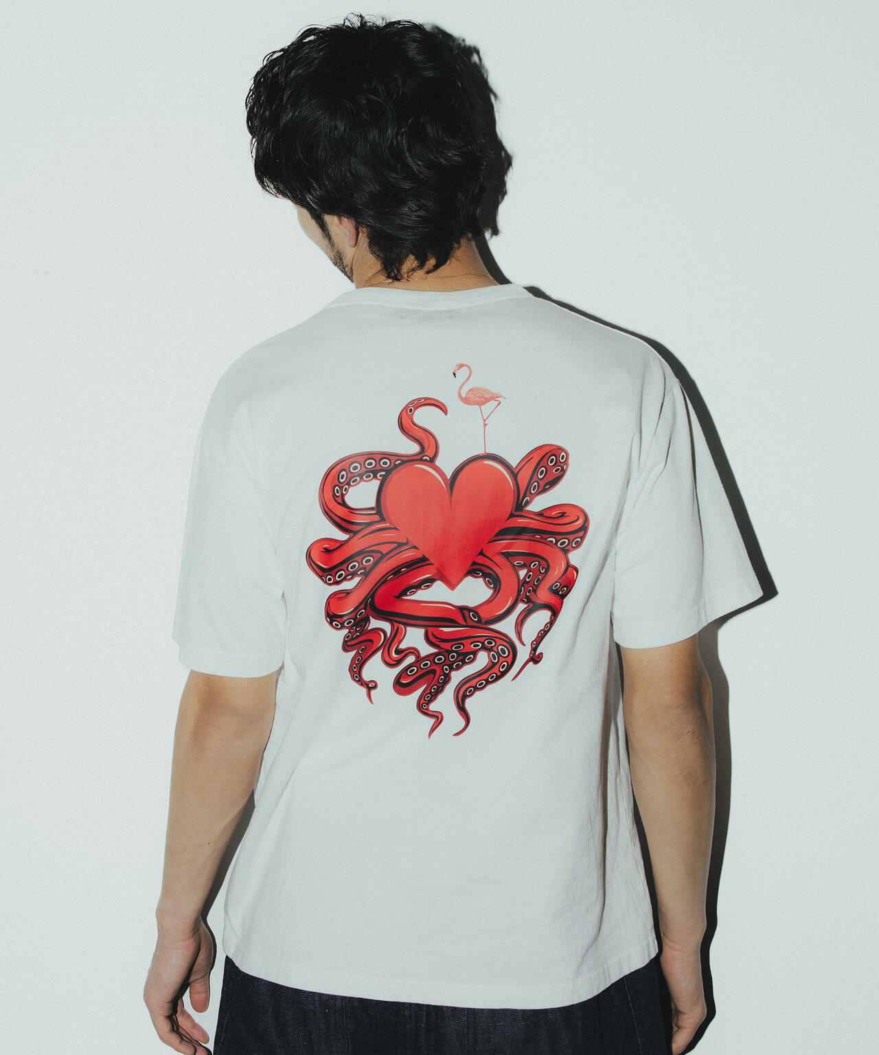 HEART OCTOPUS T-SHIRT/ハートオクトパス Tシャツ | Schott（ショット