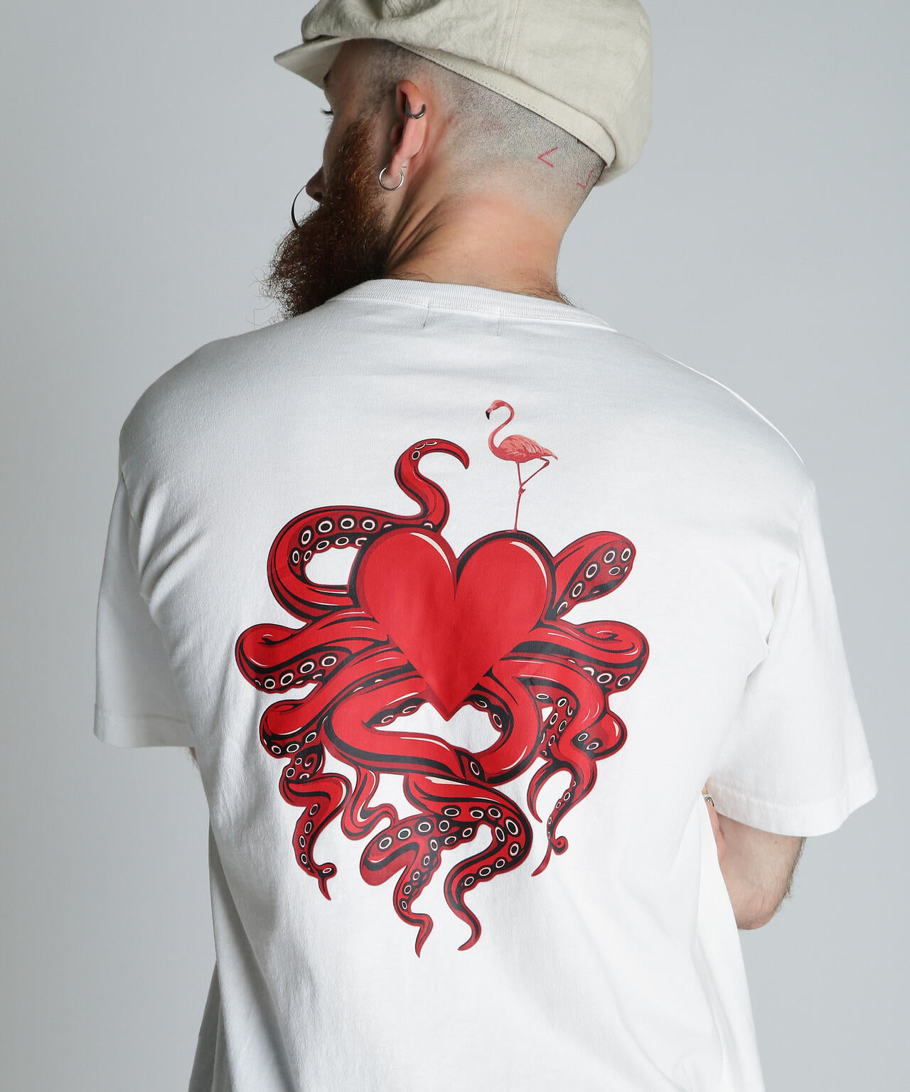 HEART OCTOPUS T-SHIRT/ハートオクトパス Tシャツ | Schott（ショット
