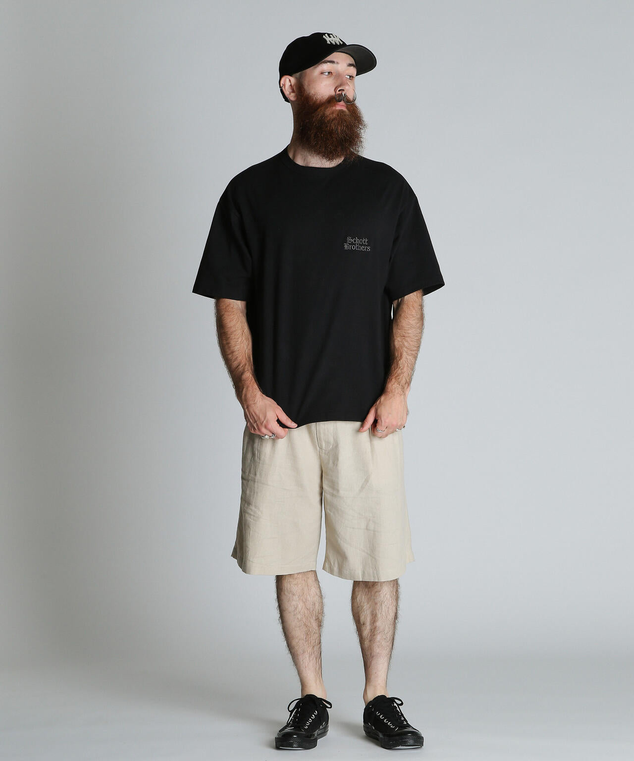 B.S. T-SHIRT/ブラックシープ オーバーサイズ Tシャツ | Schott