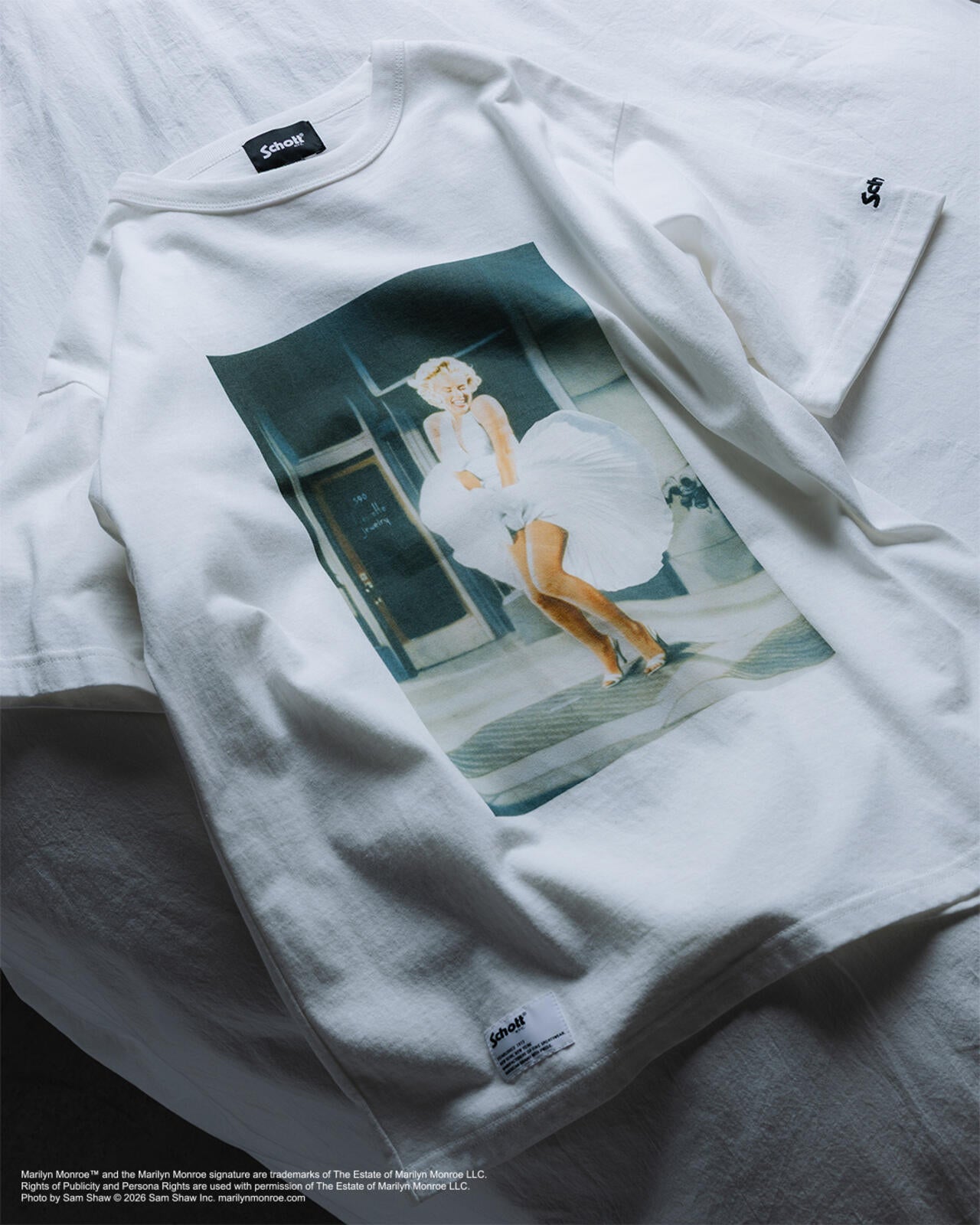 M.M.PHOTO T-SHIRT/マリリンモンロー フォト Tシャツ