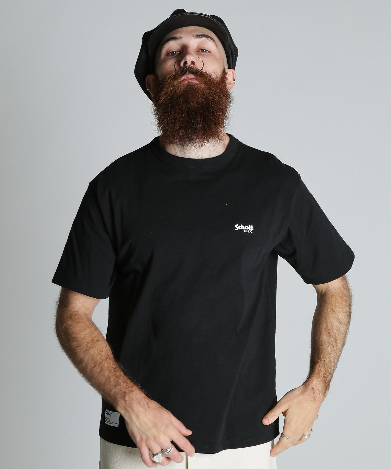 CHUCKY MONOCHROME T-SHIRT/チャッキー モノクローム Tシャツ | Schott