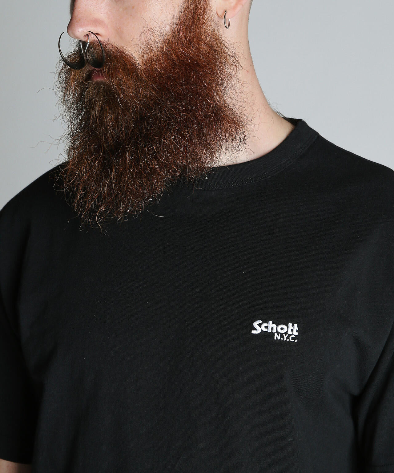 CHUCKY MONOCHROME T-SHIRT/チャッキー モノクローム Tシャツ | Schott