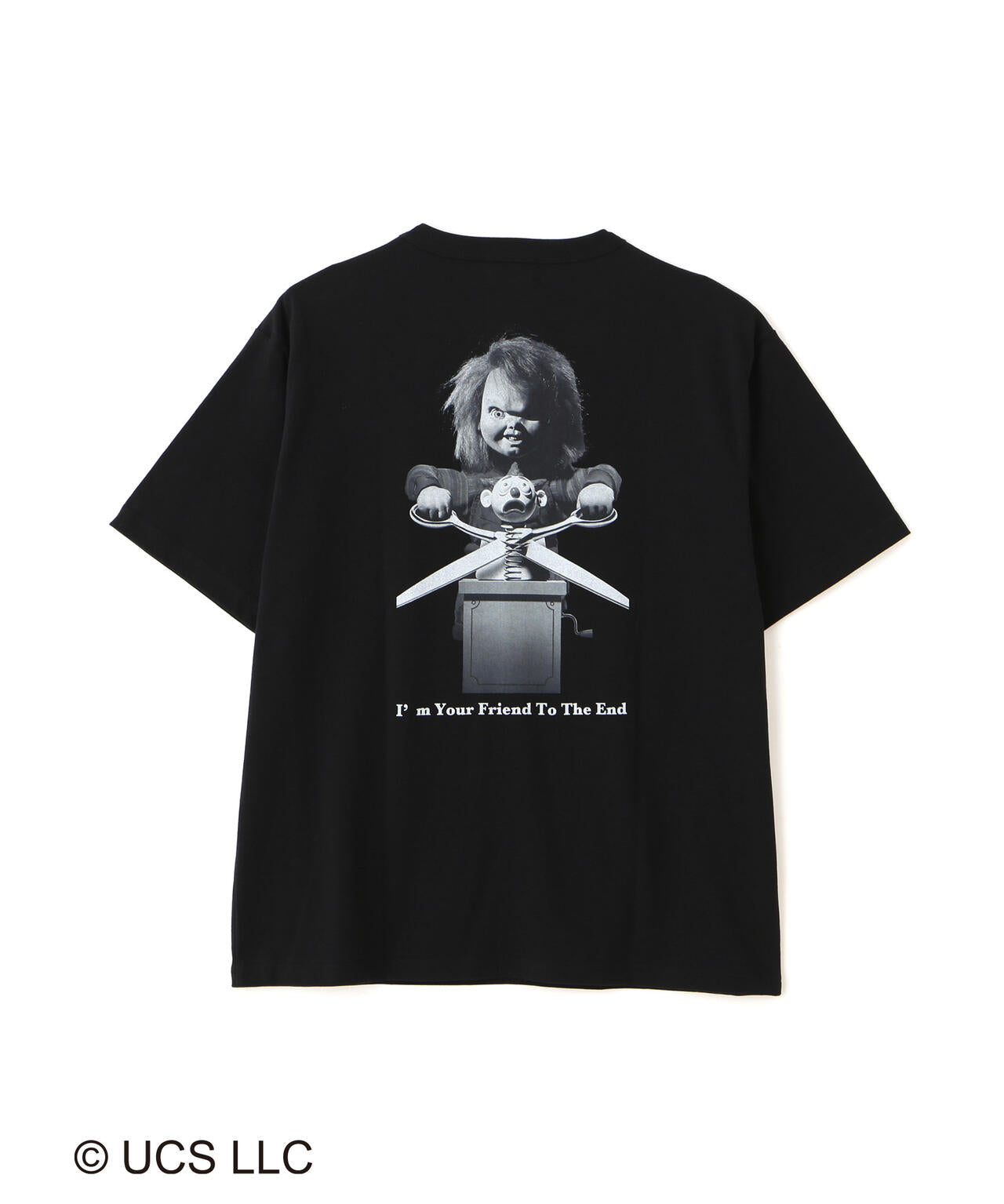 CHUCKY MONOCHROME T-SHIRT/チャッキー モノクローム Tシャツ | Schott