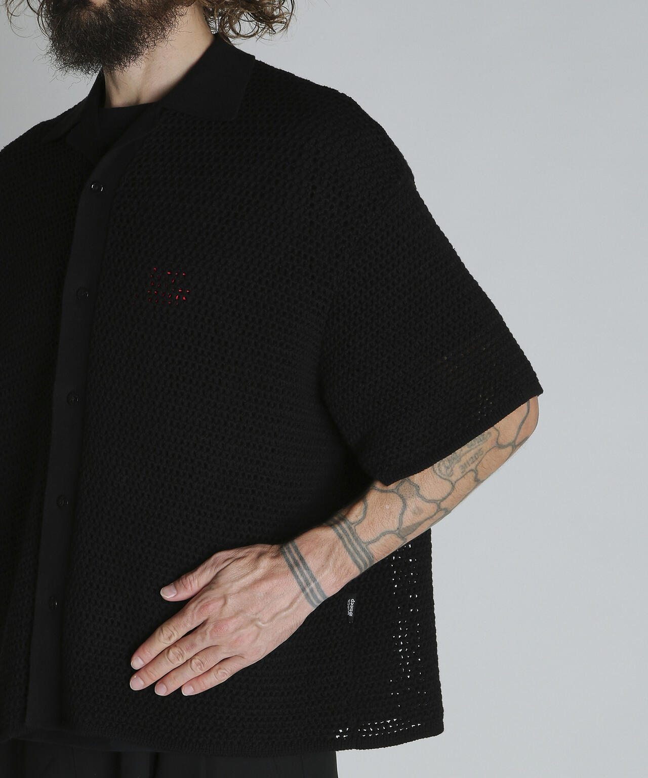 B.S. KNIT SHIRT/ブラックシープ ニットシャツ