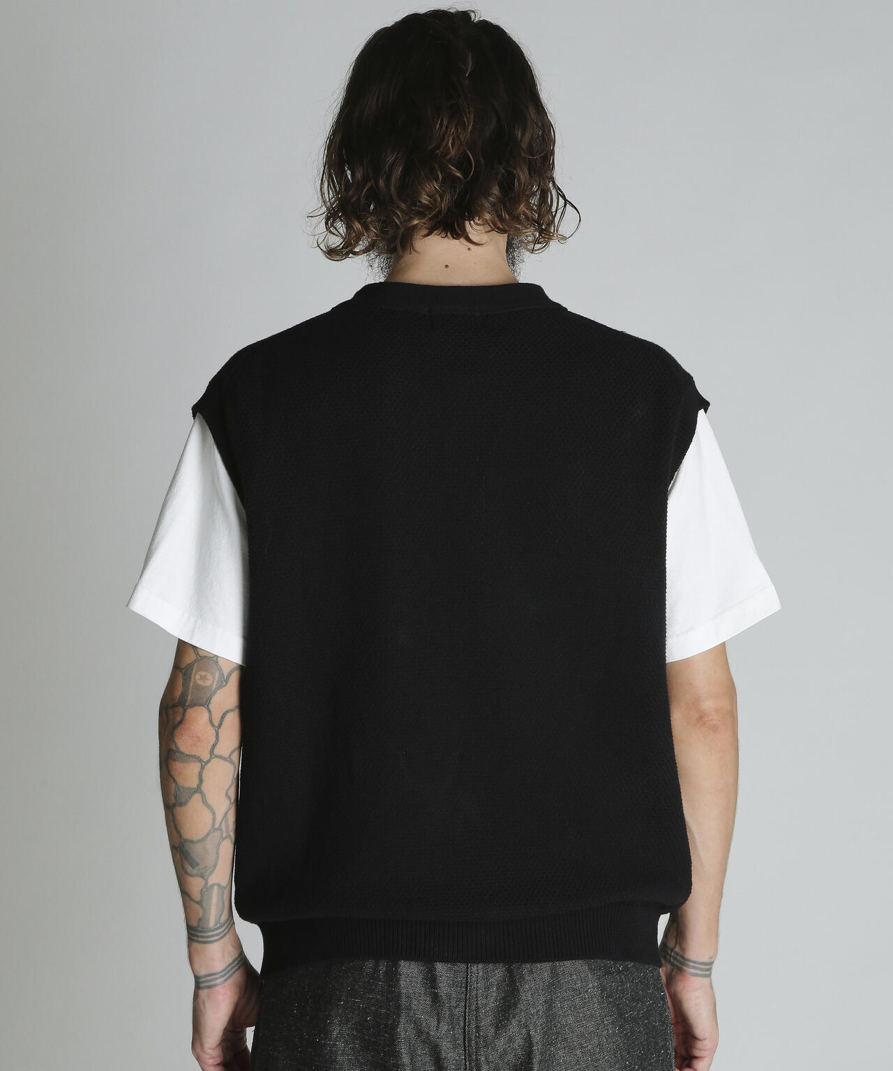 B.S. KNIT VEST/ブラックシープ ニットベスト | Schott（ショット