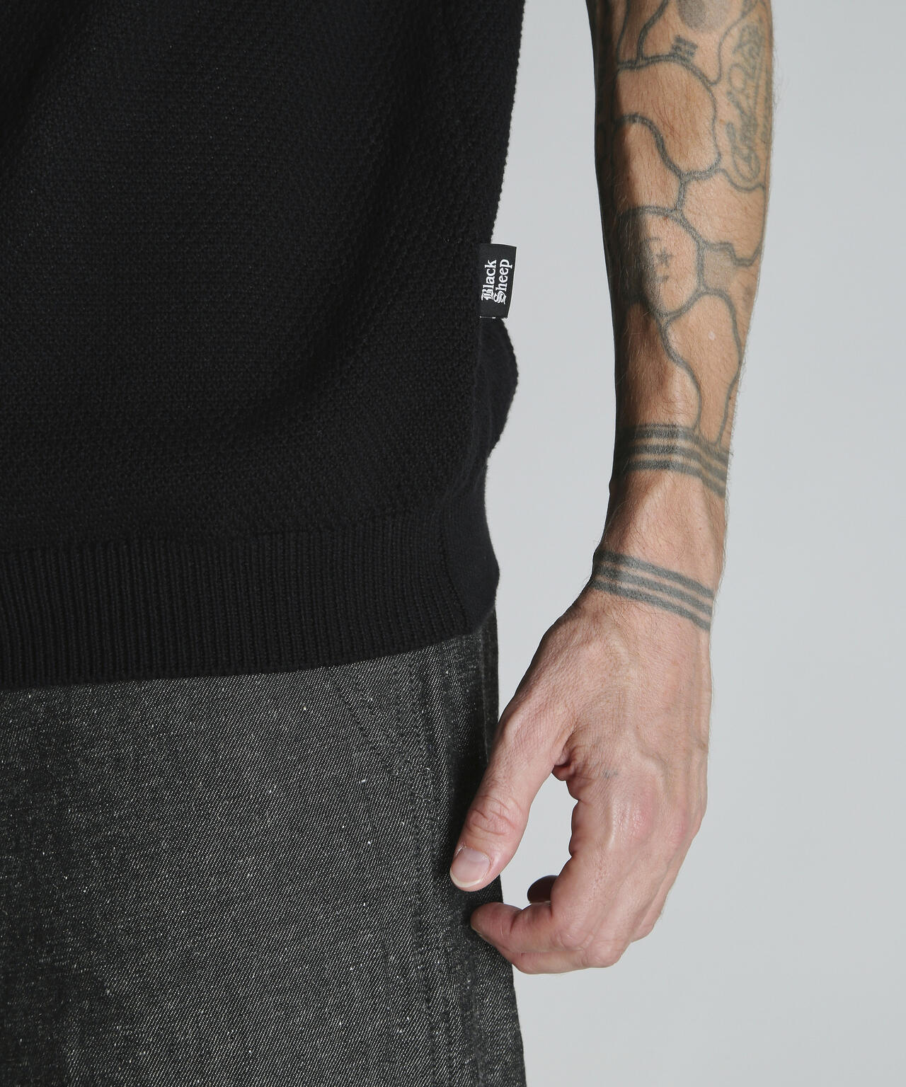 B.S. KNIT VEST/ブラックシープ ニットベスト | Schott（ショット