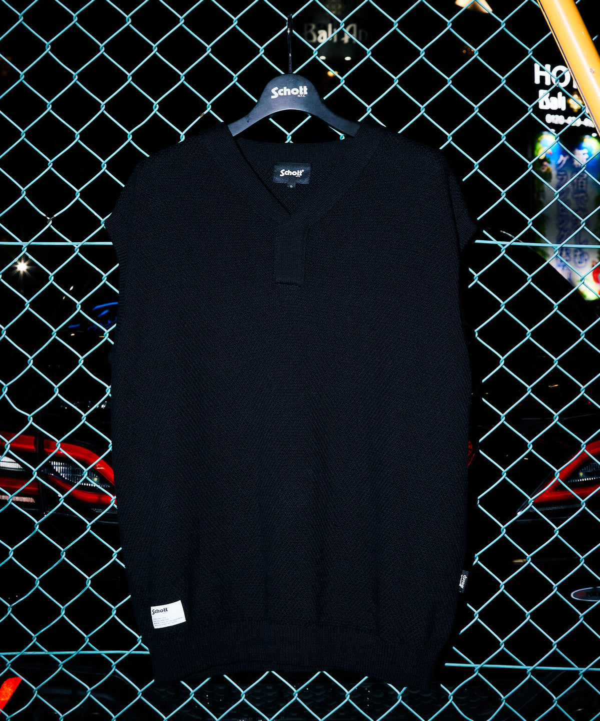B.S. KNIT VEST/ブラックシープ ニットベスト | Schott（ショット 
