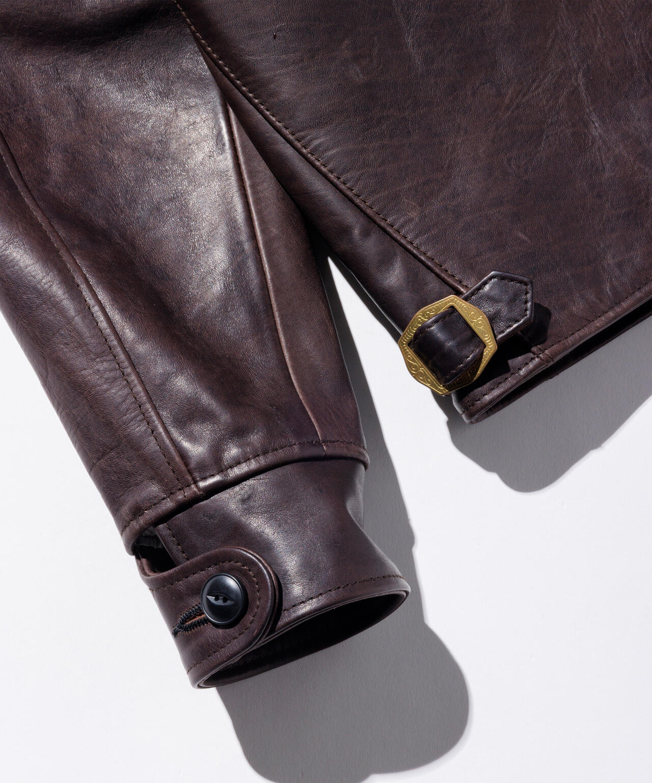 SPECIAL LEATHER TRACKER JACKET/スペシャル レザー トラッカージャケット