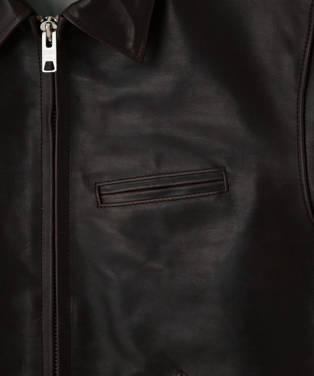 SPECIAL LEATHER TRACKER JACKET/スペシャル レザー トラッカージャケット