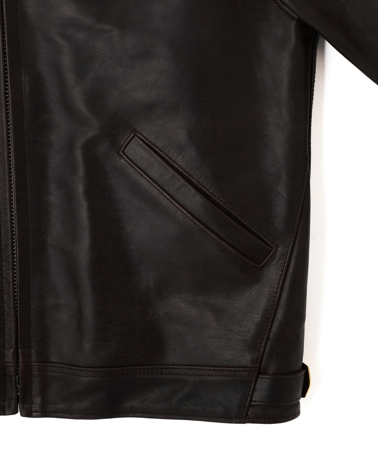 SPECIAL LEATHER TRACKER JACKET/スペシャル レザー トラッカージャケット