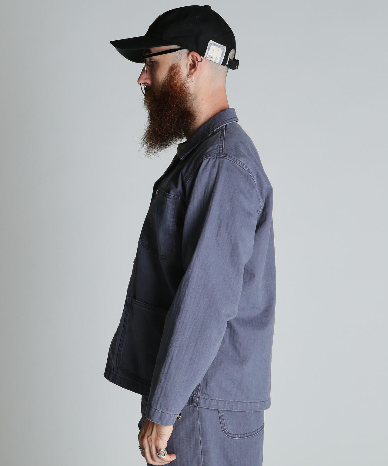 HERRINGBONE COVERALL/ヘリンボーン カバーオール