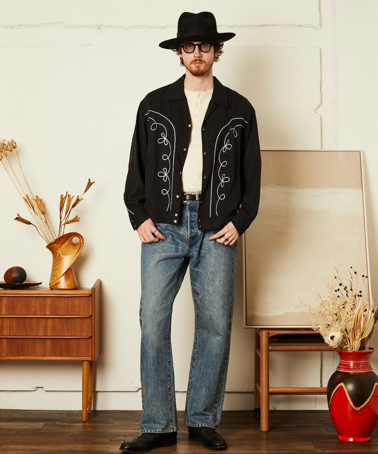 【最終値下げ】WESTERN JACKET ウエスタンジャケット LYOCELL WESTERN JACKET/リヨセル ウエスタンジャケット | Schott