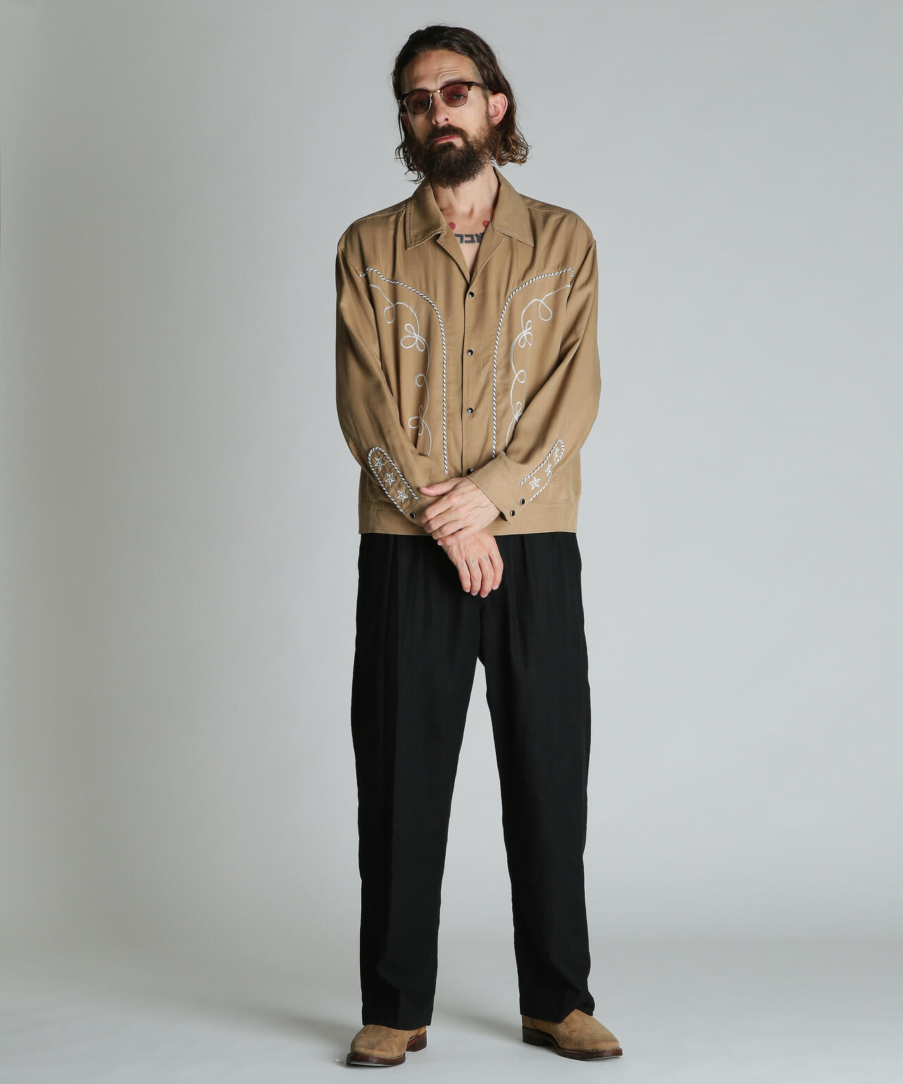 LYOCELL WESTERN JACKET/リヨセル ウエスタンジャケット | Schott