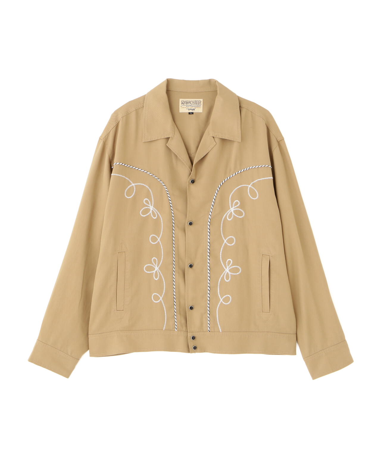 LYOCELL WESTERN JACKET/リヨセル ウエスタンジャケット | Schott
