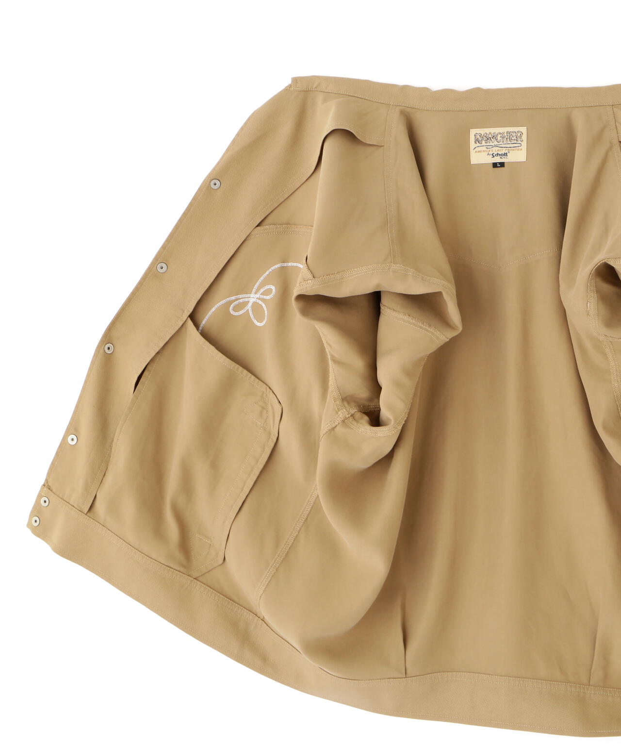 LYOCELL WESTERN JACKET/リヨセル ウエスタンジャケット | Schott