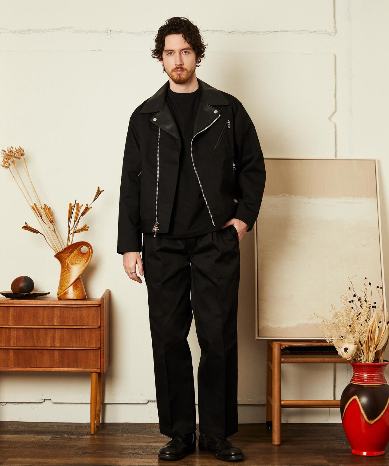 ×DICKIES/ディッキーズ/LEATHER COMB. DOUBLE RIDERS/レザーコンビ ダブルライダース