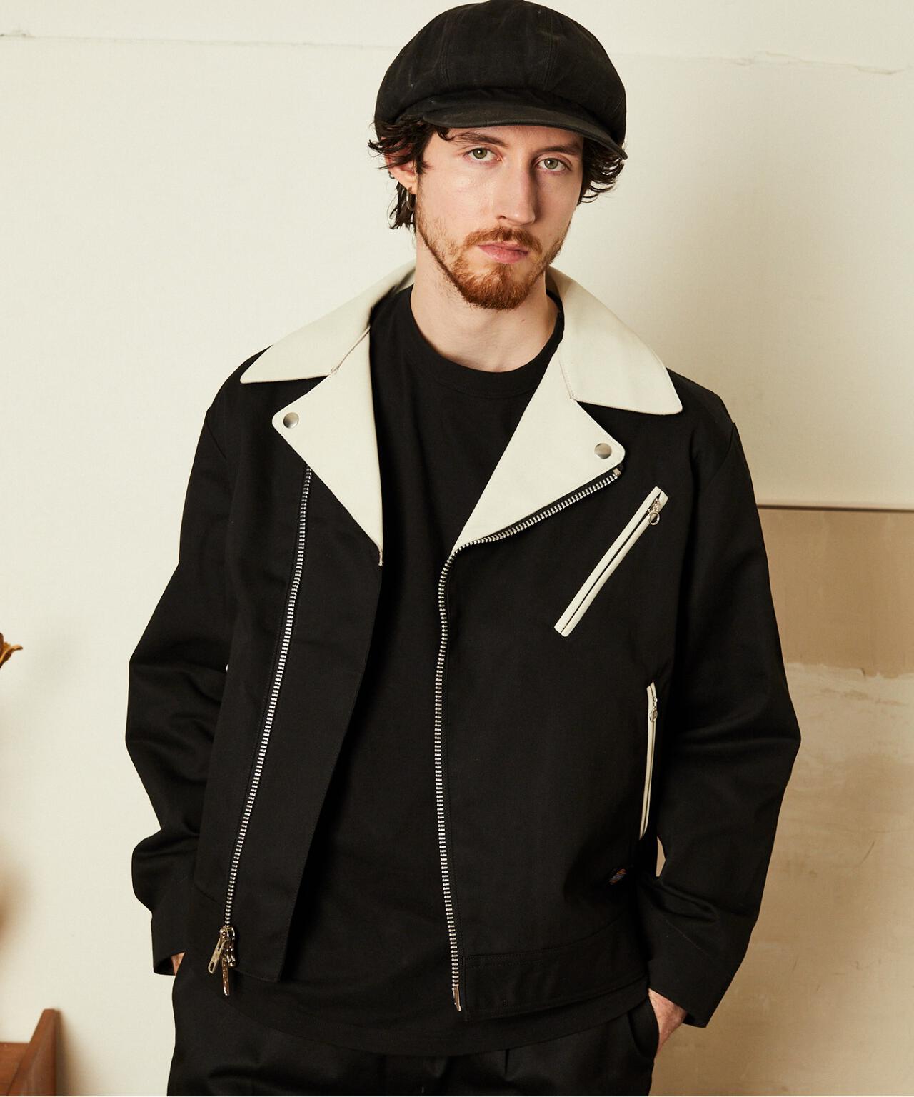 ×DICKIES/ディッキーズ/LEATHER COMB. DOUBLE RIDERS/レザーコンビ ダブルライダース