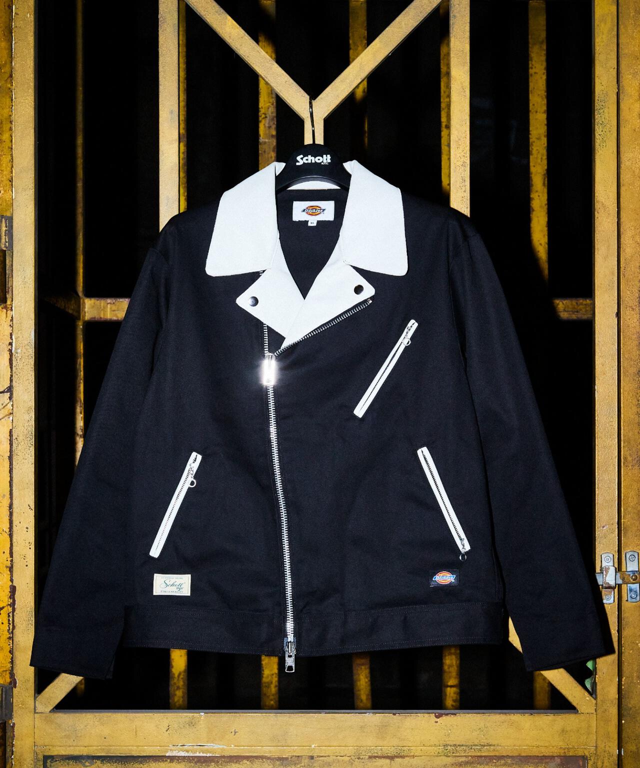 ×DICKIES/ディッキーズ/LEATHER COMB. DOUBLE RIDERS/レザーコンビ ダブルライダース