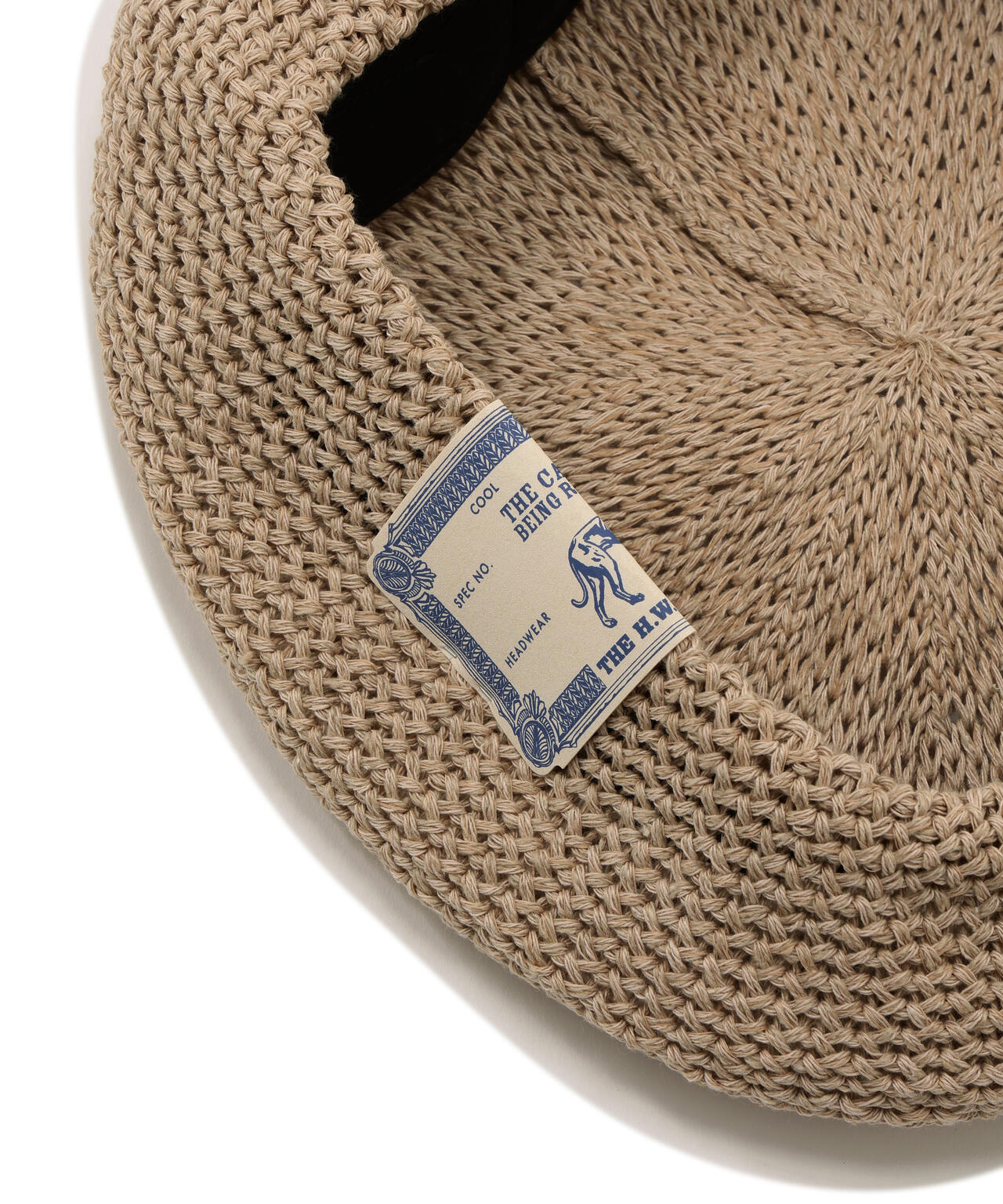 THE H.W.DOG&CO./ザエイチダブリュードッグアンドコー/HONEYCOMB BERET