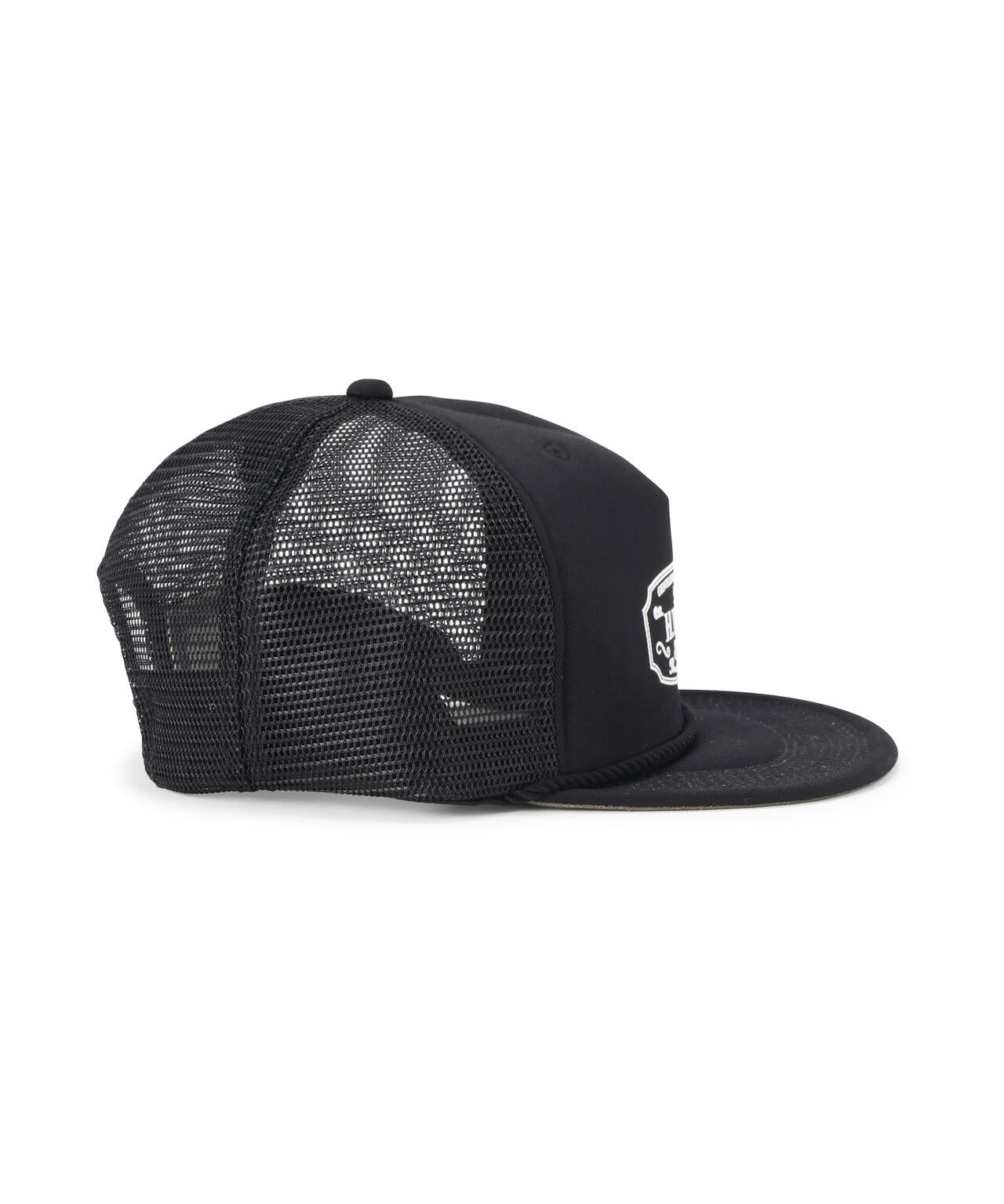 THE H&W DOG&CO.　ドッグアンドコー トラッカーキャップ ブラック THE H.W.DOG&CO./ザエイチダブリュードッグアンドコー/MESH TRUCKER