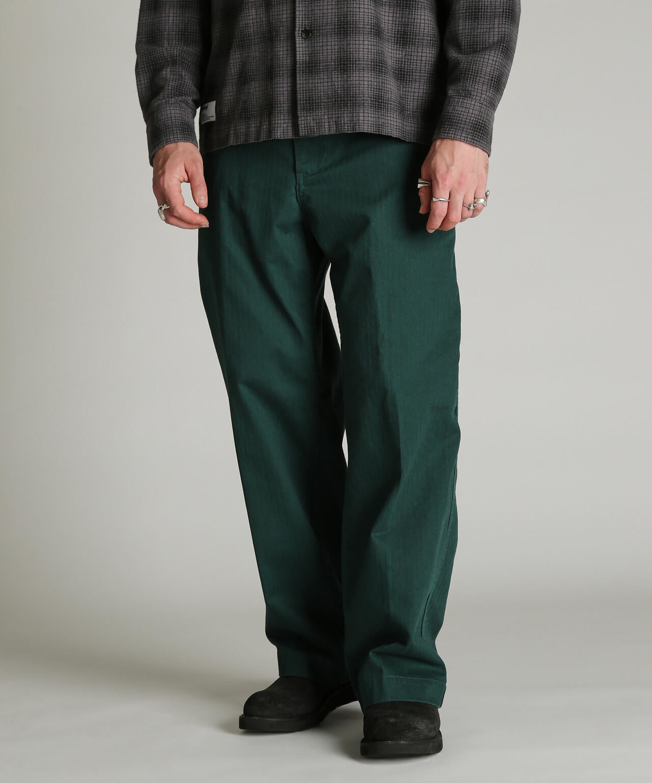 HERRINGBONE TROUSERS/ヘリンボーン パンツ | Schott（ショット
