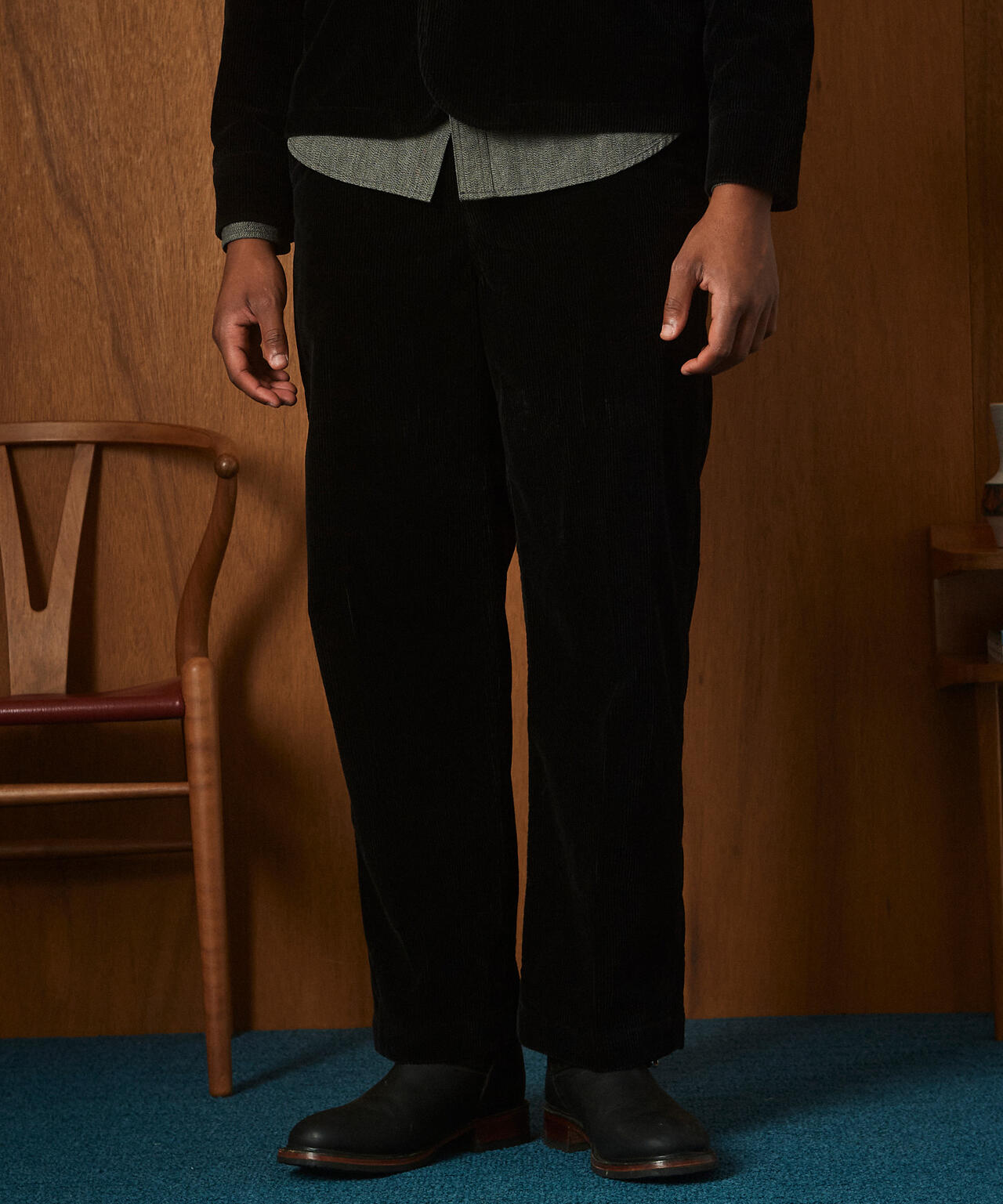WOOLEN CORDUROY TROUSERS/ウール コーデュロイ パンツ | Schott