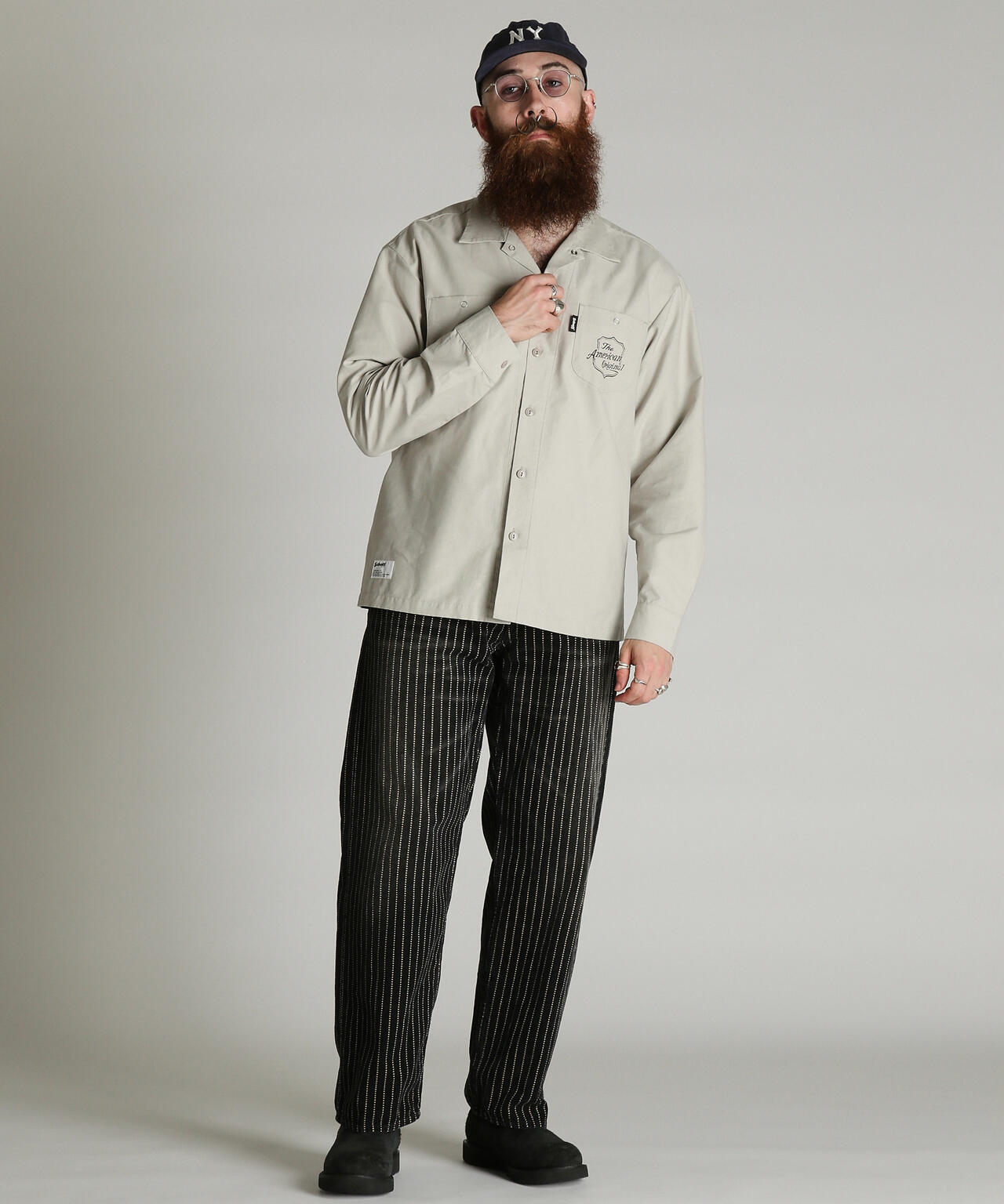 Schott N.Y.C. ショット コットンポリエステル ワークシャツ NC WORK SHIRT/ナイロン コットン シャツ | Schott（ショット