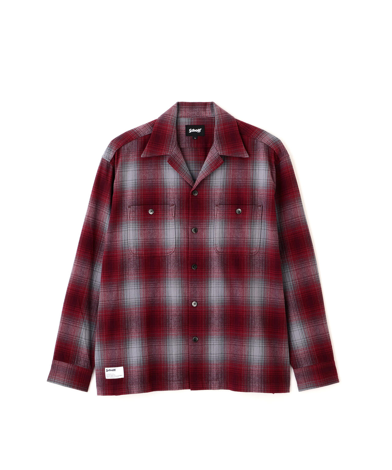 OMBRE CHECK FLANNEL SHIRT/オンブレ チェック フランネル シャツ
