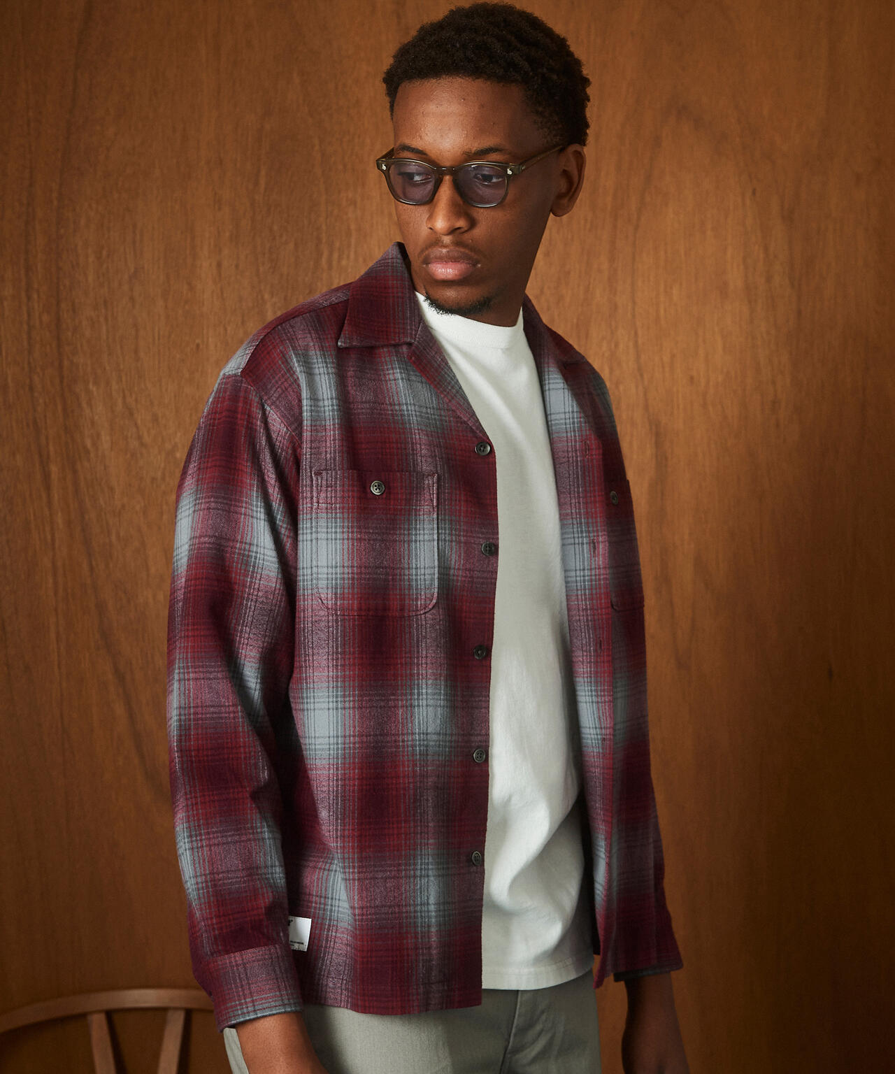OMBRE CHECK FLANNEL SHIRT/オンブレ チェック フランネル シャツ