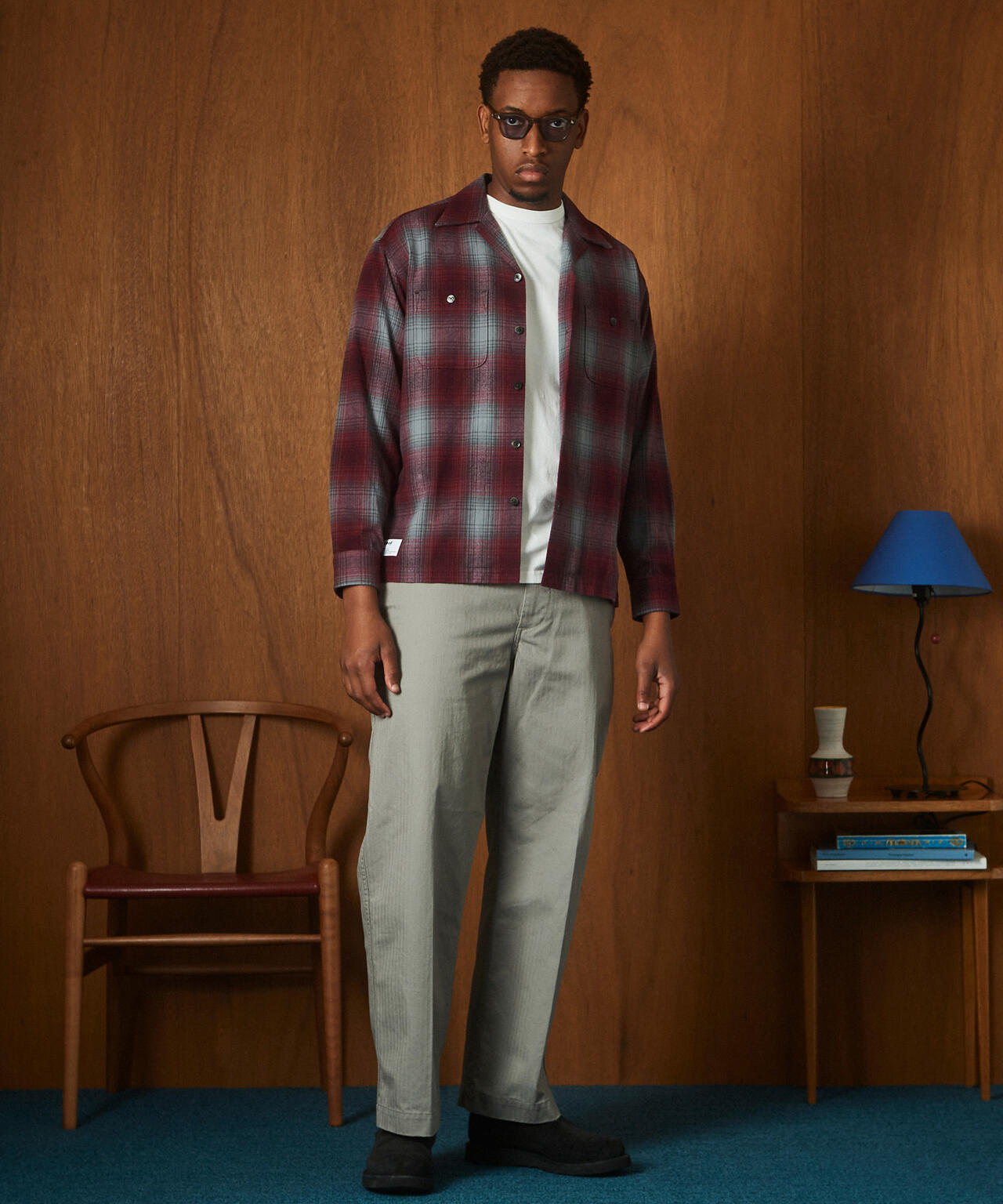 OMBRE CHECK FLANNEL SHIRT/オンブレ チェック フランネル シャツ